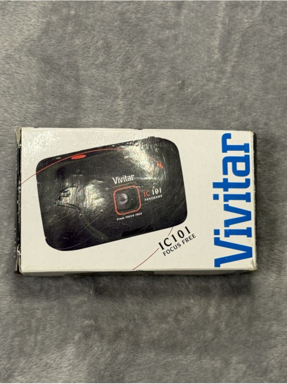 Vivitar IC101 Panorama 35mm Film Camera Focus Free Vintage Point & Shoot